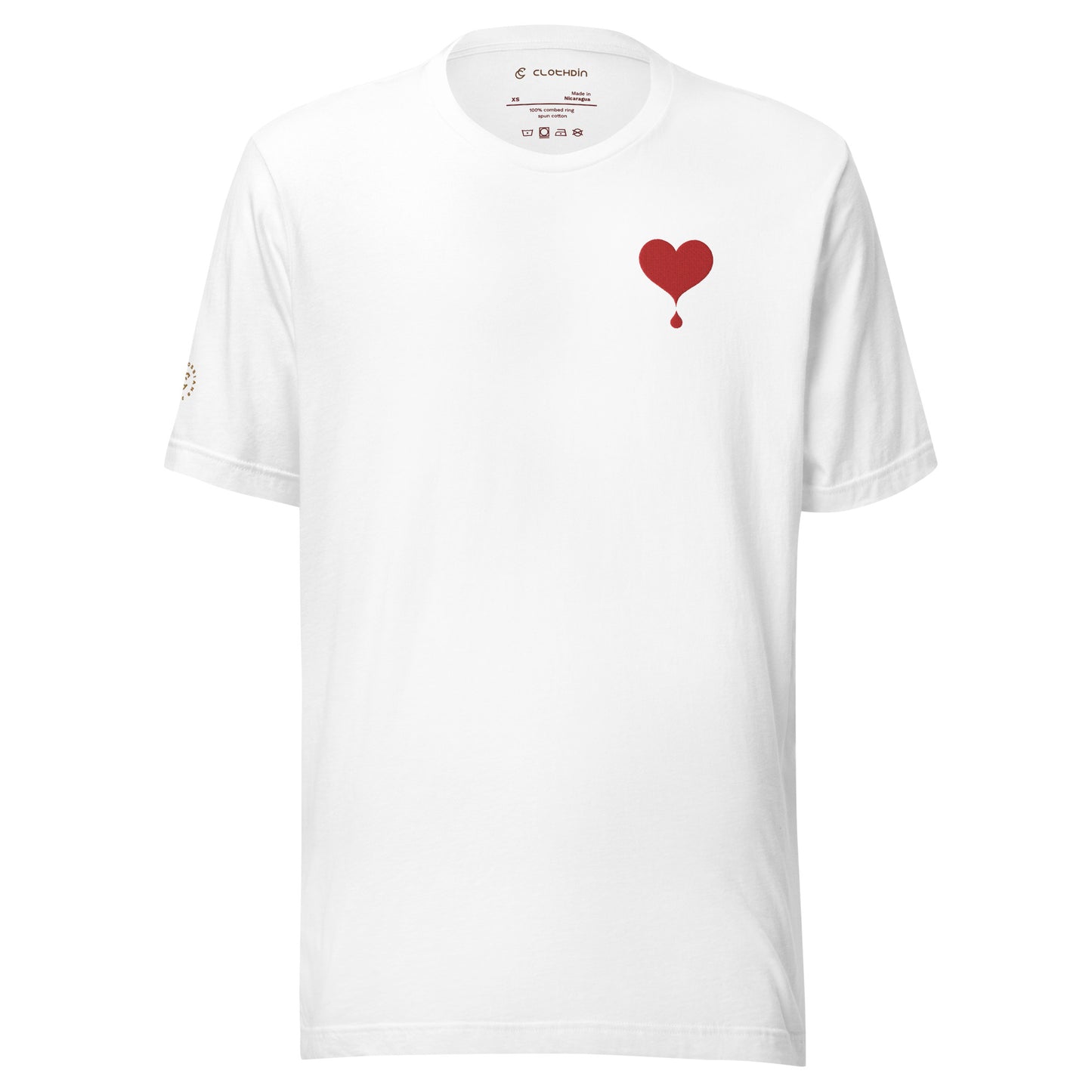 Blood Shed in Love t-shirt